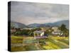 Landschaft in North Austria, 1907-Egon Schiele-Stretched Canvas