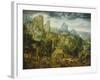 Landschaft mit Eisenwerk-null-Framed Giclee Print