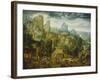 Landschaft mit Eisenwerk-null-Framed Giclee Print