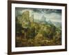 Landschaft mit Eisenwerk-null-Framed Giclee Print