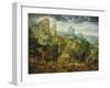 Landschaft mit Eisenwerk-null-Framed Giclee Print