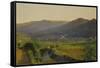 Landschaft Mit Weinbergen-Ferdinand Georg Waldmüller-Framed Stretched Canvas