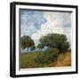 Landschaft Mit Wolke, 1893-Hans Thoma-Framed Giclee Print