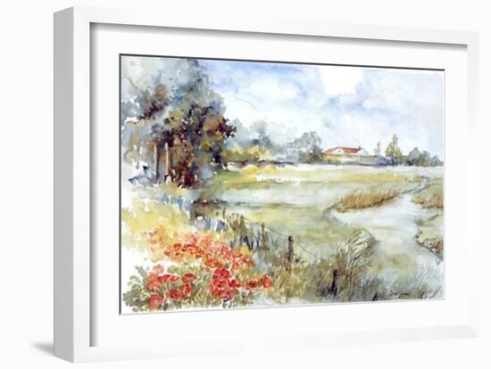 Landschappen III-Coraline Boomsma-Framed Art Print