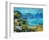 Landsend, 2021 (acrylic on board)-Paul Powis-Framed Giclee Print