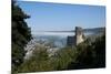 Landshut Castle and Mosel Valley at Bernkastel-Kues, Rhineland-Palatinate, Germany, Europe-Charles Bowman-Mounted Photographic Print