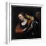 Landsknecht with a Woman-Theodor Rombouts-Framed Giclee Print