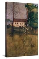 Landstedet ( Nordre Langø), 1896 (Oil on Canvas)-Harald Oscar Sohlberg-Stretched Canvas