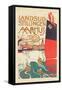 Landsud Stillingen Aarhus-Valdemar Andersen-Framed Stretched Canvas