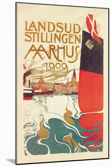 Landsud Stillingen Aarhus-Valdemar Andersen-Mounted Art Print