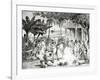 Landu Dance, Engraved by Victor Adam and Monthellier-Johann Moritz Rugendas-Framed Giclee Print