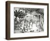 Landu Dance, Engraved by Victor Adam and Monthellier-Johann Moritz Rugendas-Framed Giclee Print