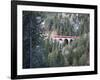 Landwasser Viaduct, Bernina Express Railway Line, UNESCO World Heritage Site-Christian Kober-Framed Photographic Print