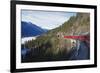 Landwasser Viaduct, Bernina Express Railway Line, UNESCO World Heritage Site-Christian Kober-Framed Photographic Print