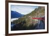 Landwasser Viaduct, Bernina Express Railway Line, UNESCO World Heritage Site-Christian Kober-Framed Photographic Print