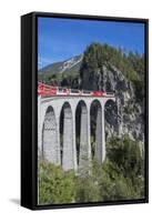 Landwasser Viadukt, Filisur, Graubunden, Swiss Alps, Switzerland, Europe-Angelo Cavalli-Framed Stretched Canvas