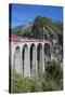 Landwasser Viadukt, Filisur, Graubunden, Swiss Alps, Switzerland, Europe-Angelo Cavalli-Stretched Canvas