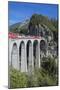 Landwasser Viadukt, Filisur, Graubunden, Swiss Alps, Switzerland, Europe-Angelo Cavalli-Mounted Photographic Print