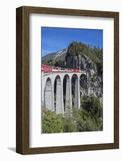 Landwasser Viadukt, Filisur, Graubunden, Swiss Alps, Switzerland, Europe-Angelo Cavalli-Framed Photographic Print