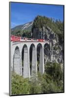 Landwasser Viadukt, Filisur, Graubunden, Swiss Alps, Switzerland, Europe-Angelo Cavalli-Mounted Photographic Print