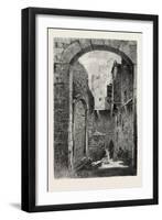 Lane in Cairo. Egypt, 1879-null-Framed Giclee Print
