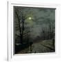 Lane in Cheshire, 1883-John Atkinson Grimshaw-Framed Giclee Print