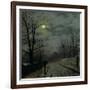 Lane in Cheshire, 1883-John Atkinson Grimshaw-Framed Giclee Print