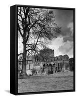 Lanercost Abbey-Fred Musto-Framed Stretched Canvas