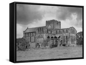 Lanercost Abbey-Fred Musto-Framed Stretched Canvas