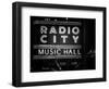 Lanes Entrance to the Radio City Music Hall by Night, Manhattan, Times Square, New York, Classic-Philippe Hugonnard-Framed Photographic Print