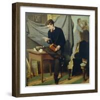 Lanfredini Self-Portrait, Circa 1866-Giovanni Boldini-Framed Giclee Print