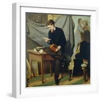 Lanfredini Self-Portrait, Circa 1866-Giovanni Boldini-Framed Giclee Print