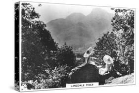 Langdale Pikes, Cumbria, 1936-null-Stretched Canvas