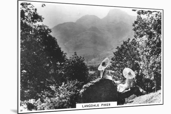 Langdale Pikes, Cumbria, 1936-null-Mounted Giclee Print