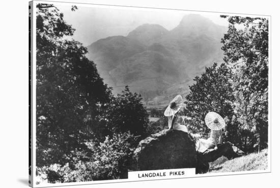 Langdale Pikes, Cumbria, 1936-null-Stretched Canvas