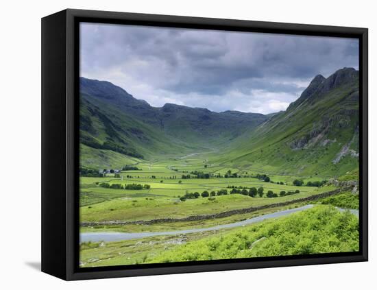 Langdale Pikes, Lake District National Park, Cumbria, England, United Kingdom, Europe-Jeremy Lightfoot-Framed Stretched Canvas