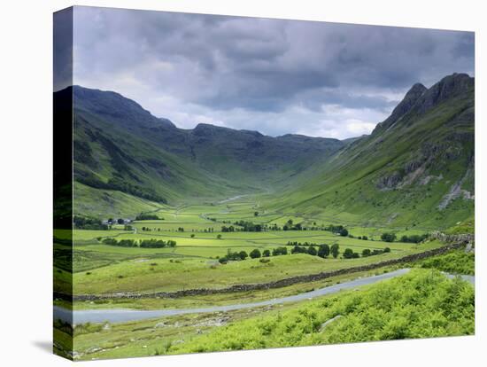 Langdale Pikes, Lake District National Park, Cumbria, England, United Kingdom, Europe-Jeremy Lightfoot-Stretched Canvas