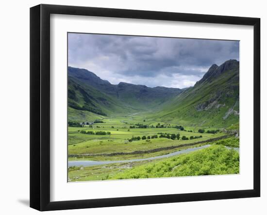 Langdale Pikes, Lake District National Park, Cumbria, England, United Kingdom, Europe-Jeremy Lightfoot-Framed Photographic Print