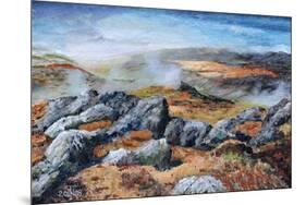 Langdales Top, Cumbria, 2008-Trevor Neal-Mounted Giclee Print