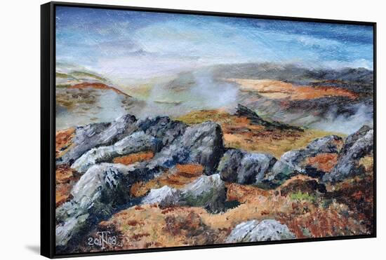 Langdales Top, Cumbria, 2008-Trevor Neal-Framed Stretched Canvas