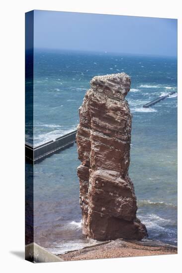 Lange Anna (Long Anna) Free Standing Rock Column in Heligoland-Michael Runkel-Stretched Canvas