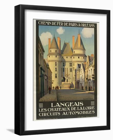 Langeais Les Chateaux De La Loire-null-Framed Giclee Print