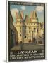 Langeais Les Chateaux De La Loire-null-Mounted Giclee Print