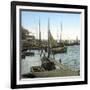 Langedrag (Near Gothenbourg, Sweden), the Port, Circa 1897-Leon, Levy et Fils-Framed Photographic Print