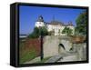 Langenburg, Baden-Wurttemberg, Germany, Europe-Hans Peter Merten-Framed Stretched Canvas