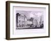 Langham Place, Marylebone, London, 1828-Samuel Owen-Framed Giclee Print