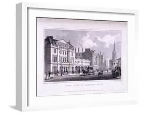 Langham Place, Marylebone, London, 1828-Samuel Owen-Framed Giclee Print