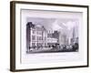 Langham Place, Marylebone, London, 1828-Samuel Owen-Framed Giclee Print