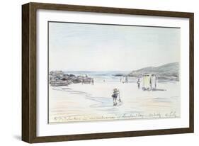 Langland Bay, 1897-Alfred Sisley-Framed Giclee Print