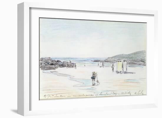 Langland Bay, 1897-Alfred Sisley-Framed Giclee Print